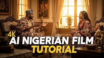 How I Made a Nigerian Movie Where Every Character Talks with AI (Step by Step)