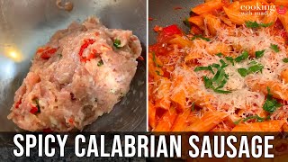 I don't buy sausage anymore! This spicy Calabrian fennel sausage changed everything