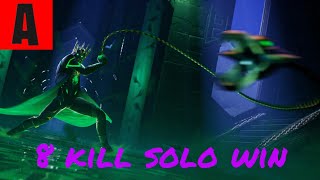 8 kill solo win - Fortnite Nintendo Switch Gameplay