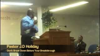 Don't Breakdown Before Your Breakthrough
