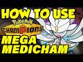 HOW TO USE MEGA MEDICHAM! Mega Medicham Moveset Guide / Best Medicham Builds Pokemon Champions