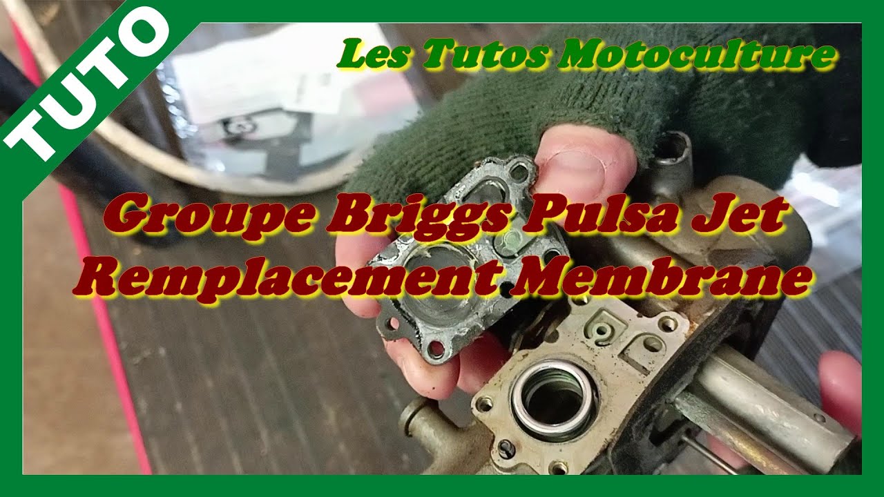 Groupe électrogène Briggs , La membrane carburateur Pulsa jet 2/2