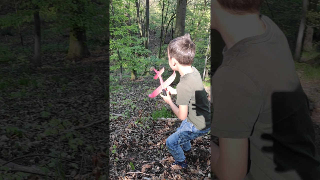 Запуск планера - YouTube