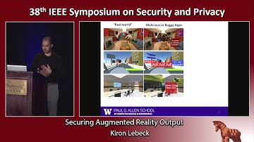 Securing Augmented Reality Output