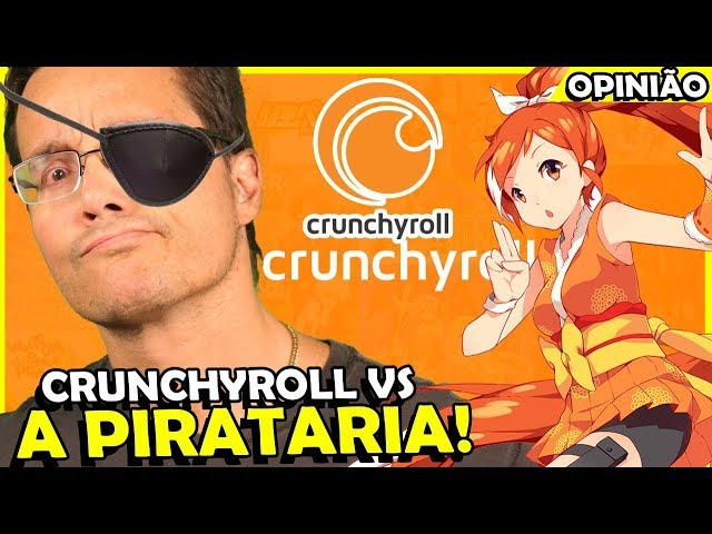 De website pirata a líder de exibição de anime, como a Crunchyroll