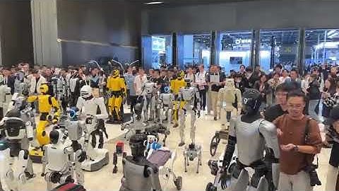 🤖️Robots gathered at the IROS 2025 robot conference now being held in China