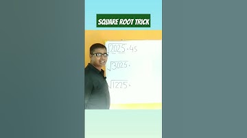 square root trick. #youtubeshorts #shortfeed #shortvideo #mathstricks #math #viral