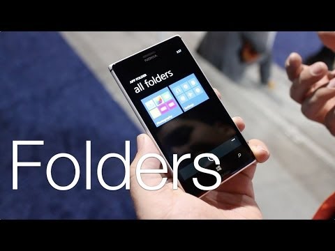 App Folders from Nokia for Windows Phone 8 - Hands on demo