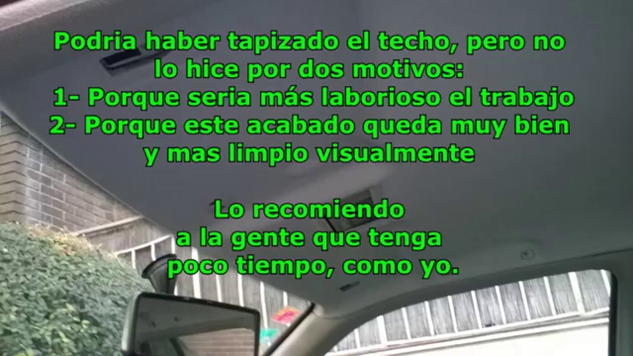 🦁💬 Se te ha descolgado el techo interior de tu coche? Estás