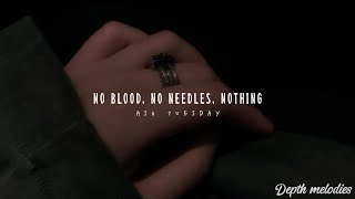 Video thumbnail of "no blood, no needles, nothing - ash tuesday"