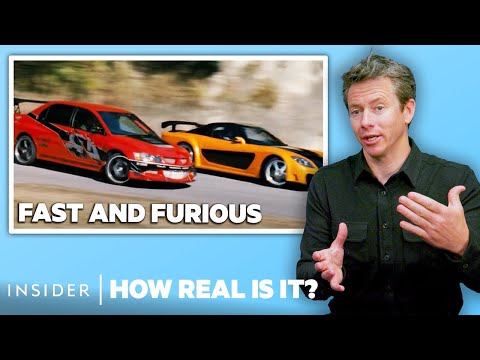 World Record Stunt Driver Rates 10 Car Stunts In Movies And TV | How Real Is It? | Insider