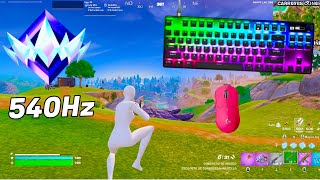 SteelSeries Apex Pro TKL ASMR 😴 Unreal Ranked 🏆 Satisfying Keyboard Fortnite 360 FPS 4K