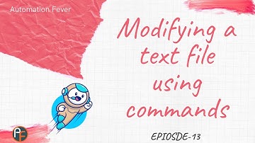 Modifying Text Files | Advanced VBA in Hindi