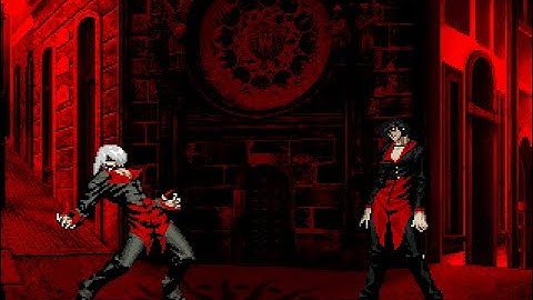 Omega element vs Black Moon element [KOF MUGEN]