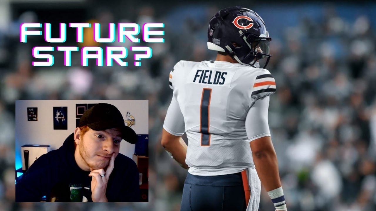 Viking's Fan Reacts to Justin Fields Highlights- New Chicago Bears Quarterback