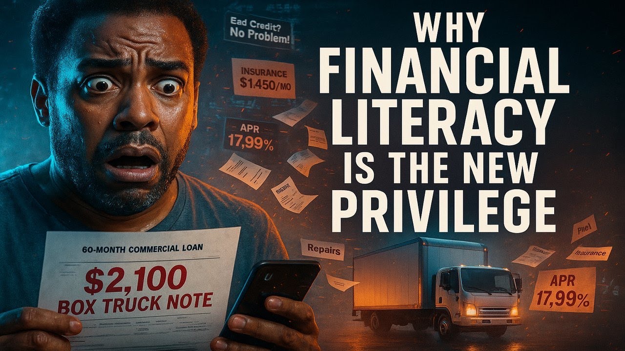 Financial Literacy Is the New Privilege — And Most People Are Broke Because They’re Illiterate