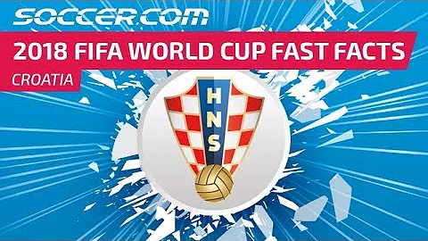 Croatia 2018 FIFA World Cup Fast Facts