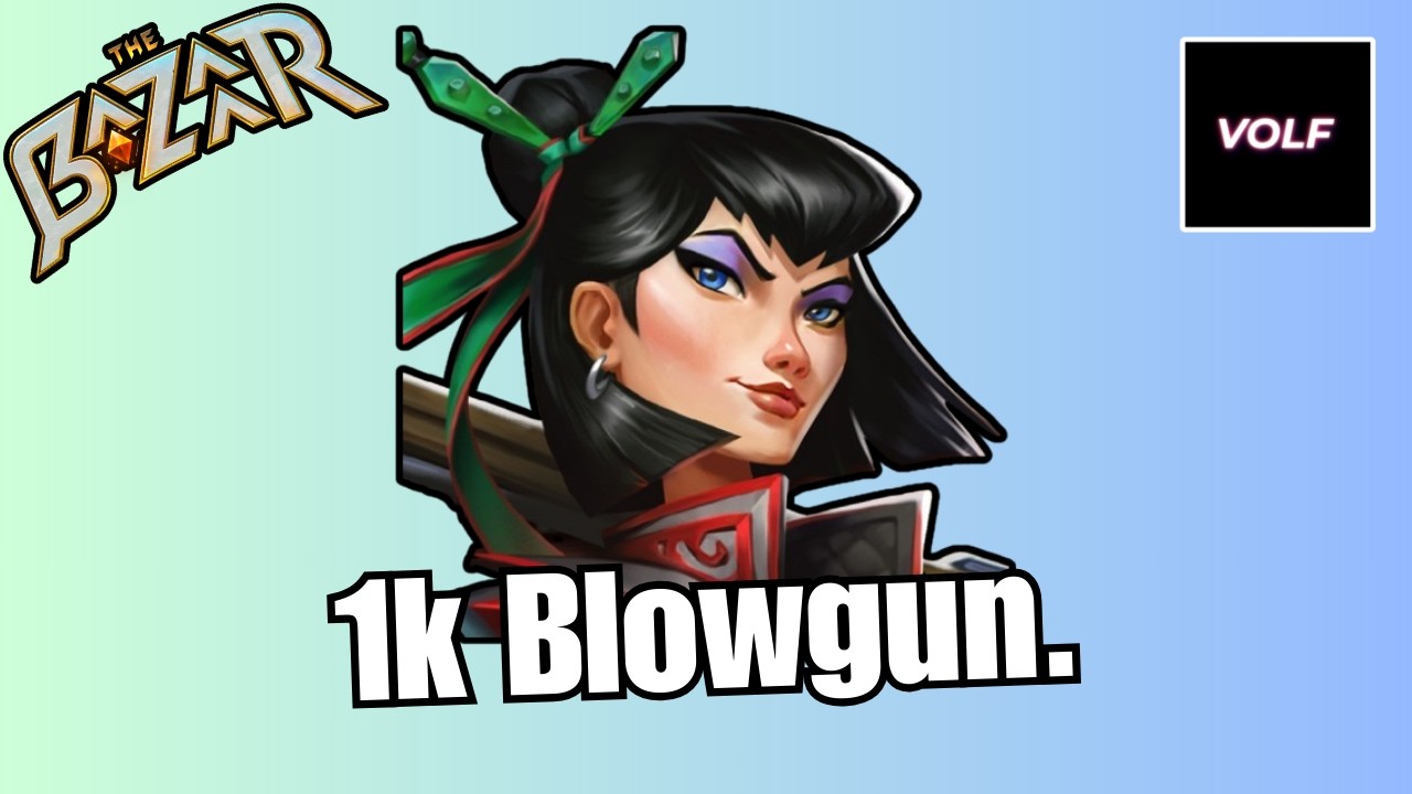 We Made A Huge Blowgun | The Bazaar Coaching/ Guide