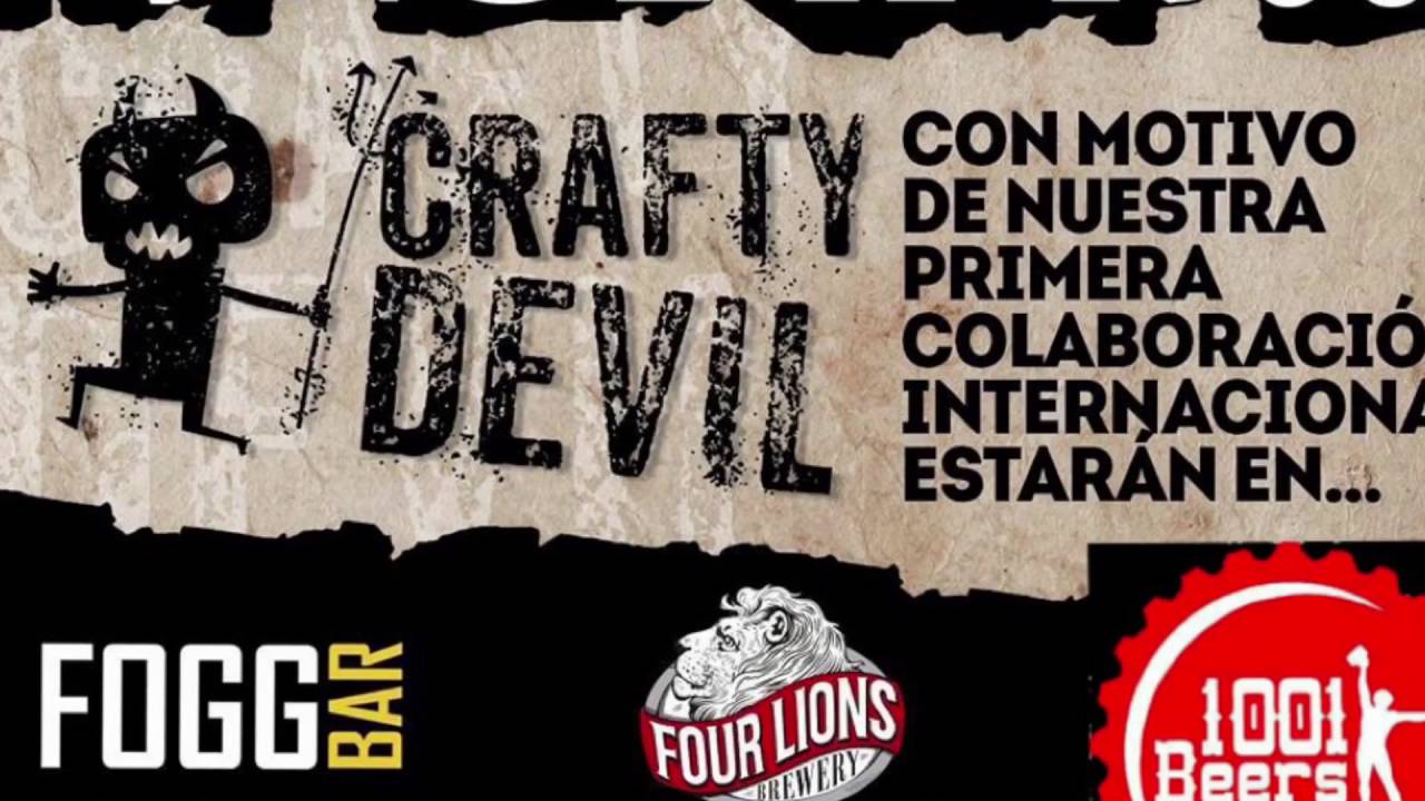 CRAFTY DEVIL feat FOUR LIONS on FOGG BAR