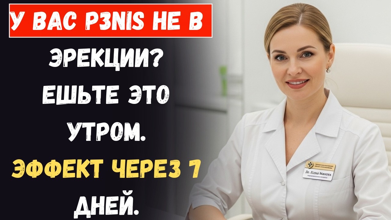 Мужчины Старше 60: Ешьте Это Утром, Чтобы Улучшить Кровообращение «Там Внизу»