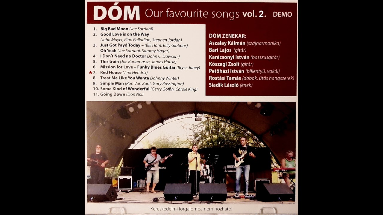 DOM CD 2.  7-Red House(official track)