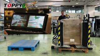 Changeur De Palette Mobile Falcon Wings Gestion Sécurisée Des Charges Fragiles Et Volumineuses