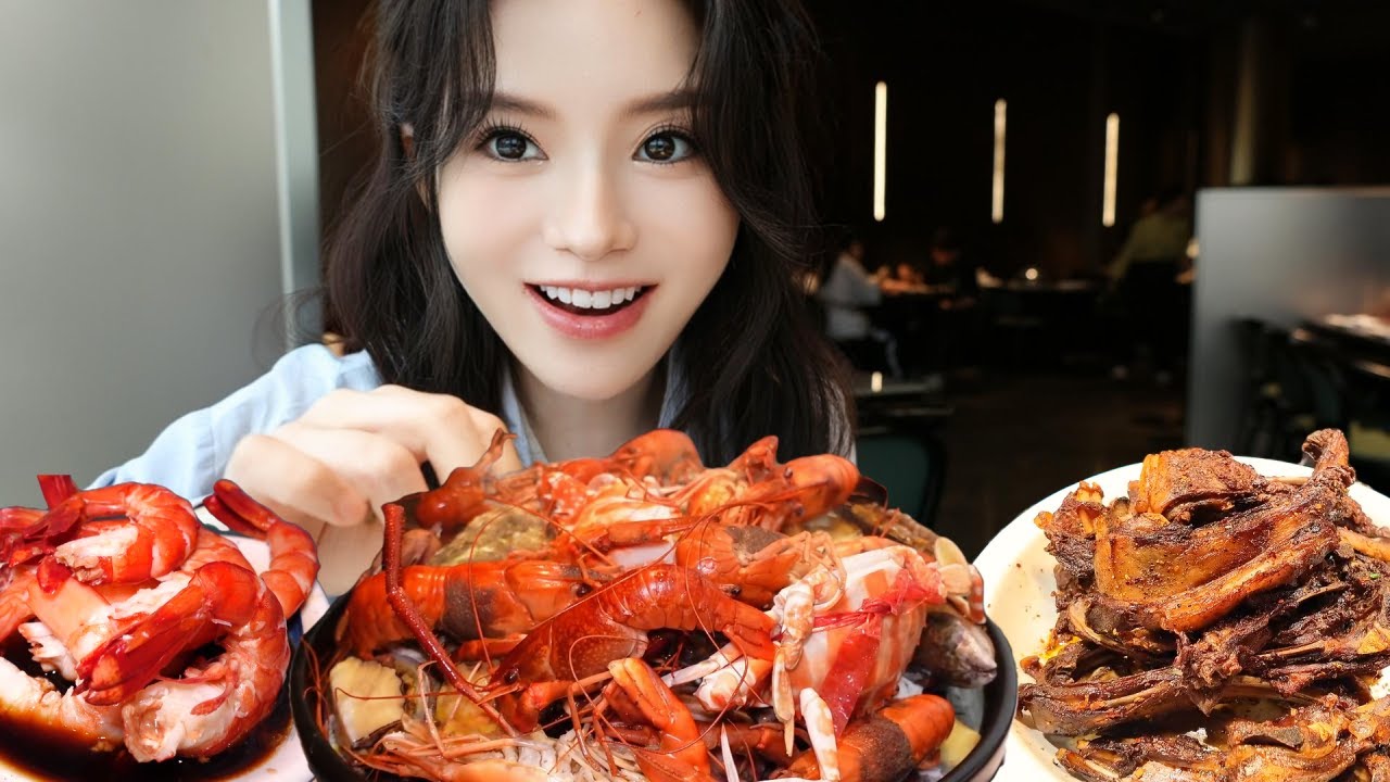 在深圳吃294/位现捞鲜活蒸汽海鲜自助 蓝龙虾雪蟹罗氏虾等超多海鲜畅吃不限量#妈呀太香了 #海鲜自助【温油辣辣U】