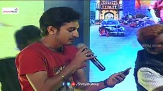 Singers Arun Kaundinya and Roll Rida performing Bujji bujjikonda at Run audio launch
