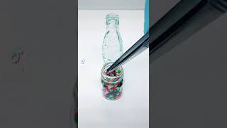 Mini Coke Bottle Filled With Orbeez