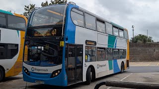 Stagecoach South East MX58 FTD 19407 ADL Enviro400