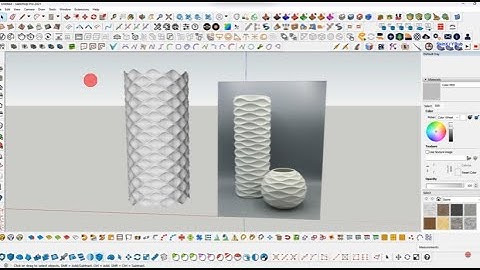 SKETCHUP TUTORIAL / MAKING COMPLE MODEL