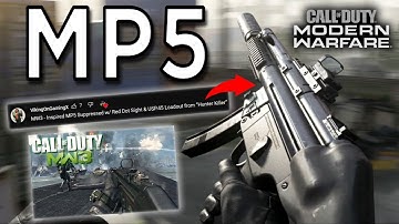Inspired MW3 MP5 from "Hunter Killer" Mission on Modern Warfare 2019 PS5 Gameplay