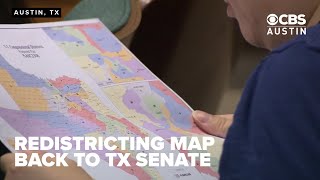 Redistricting map heads back to Texas Senate amid public opposition
