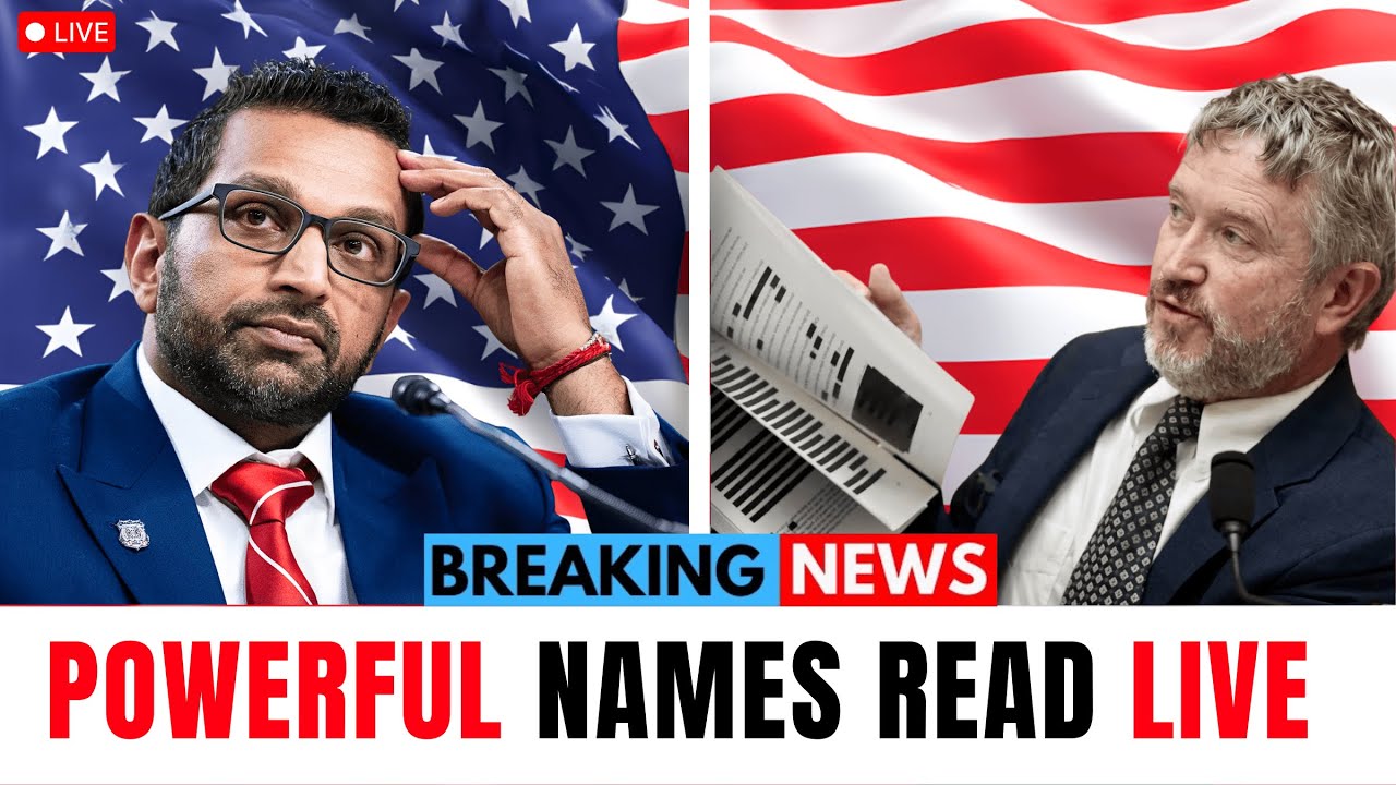 Thomas Massie Forces FBI Director Kash Patel to Answer Epstein Questions Live