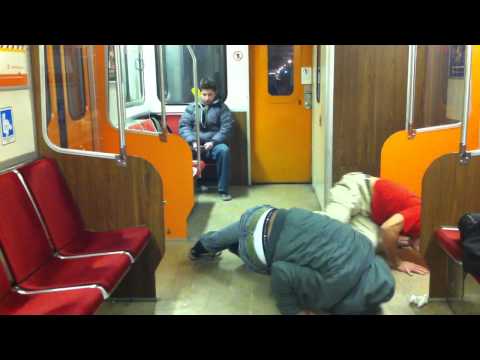 Capoeira in the Subway in Toronto