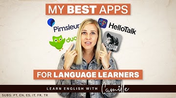 Best Apps & Resources for learning English - Learn English with Camille