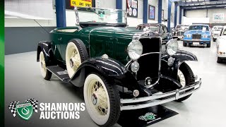 1931 Chevrolet Roadster - 2022 Shannons Autumn Timed Online Auction