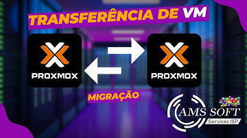 Como transferir VM de PROXMOX para PROXMOX (migração de VM) - Adriano Medina | AMS SOFT