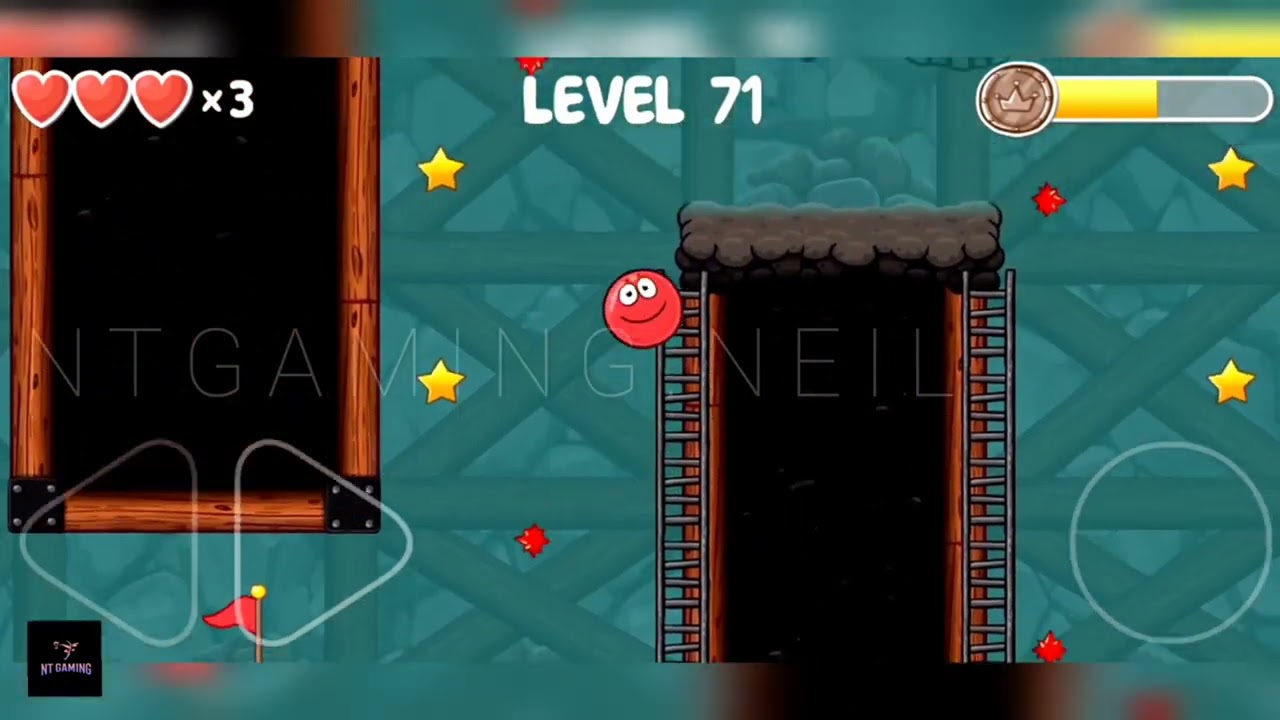 RED BALL 4. PLAYTHROUGH LEVEL 70 to 72.| 4K UHD/60fps | NT GAMING. Neil