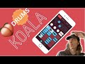 How to build fat drums with koala sampler from scratch