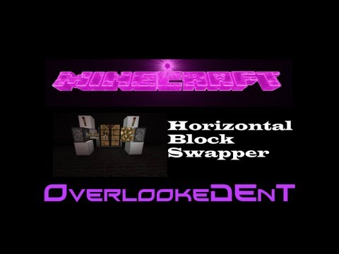 Vertical Block Swapper (Floor Lighting) - Minecraft Xbox 360/PS3 - [Tutorial]