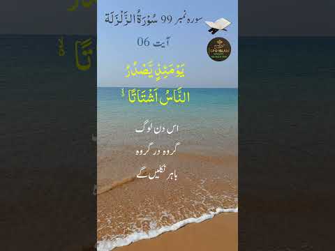 Surah Zalzalah Full with Urdu Translation | Surah 99 | Salim Bahanan Recitation