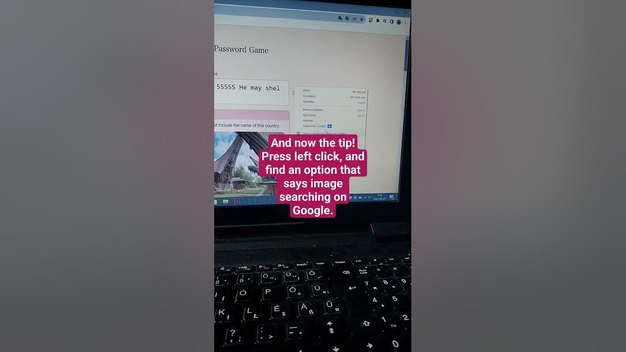 How to figure out the GeoGuessr in the Password Game! #shorts #