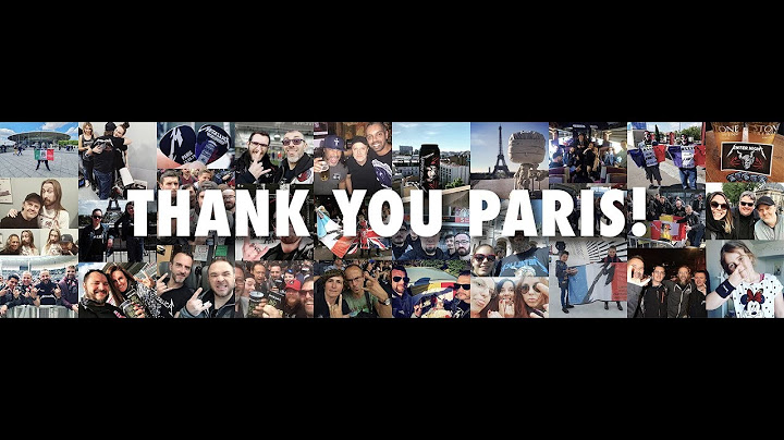 Metallica: Thank You, Paris!