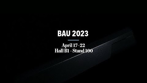 BAU 2023 - Something is unfolding! Want to find out more? (event)