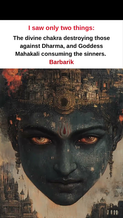 Shocking Truth of Mahabharata Revealed: Barbarik’s Vision ⚡👁️