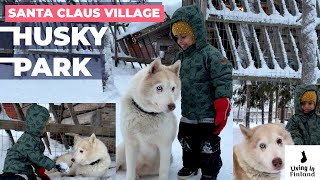 Husky Park Santa Claus Village Rovaniemi Lapland Finland