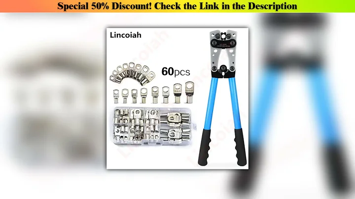 Review HX-50B Cable Lug Crimping Tool for Heavy Duty Wire Lugs,Battery Terminal,Copper Lugs AWG 8-1