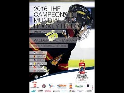 ICE HOCKEY U18 WORLD CHAMPIONSHIP Div. II B ESP - ISL