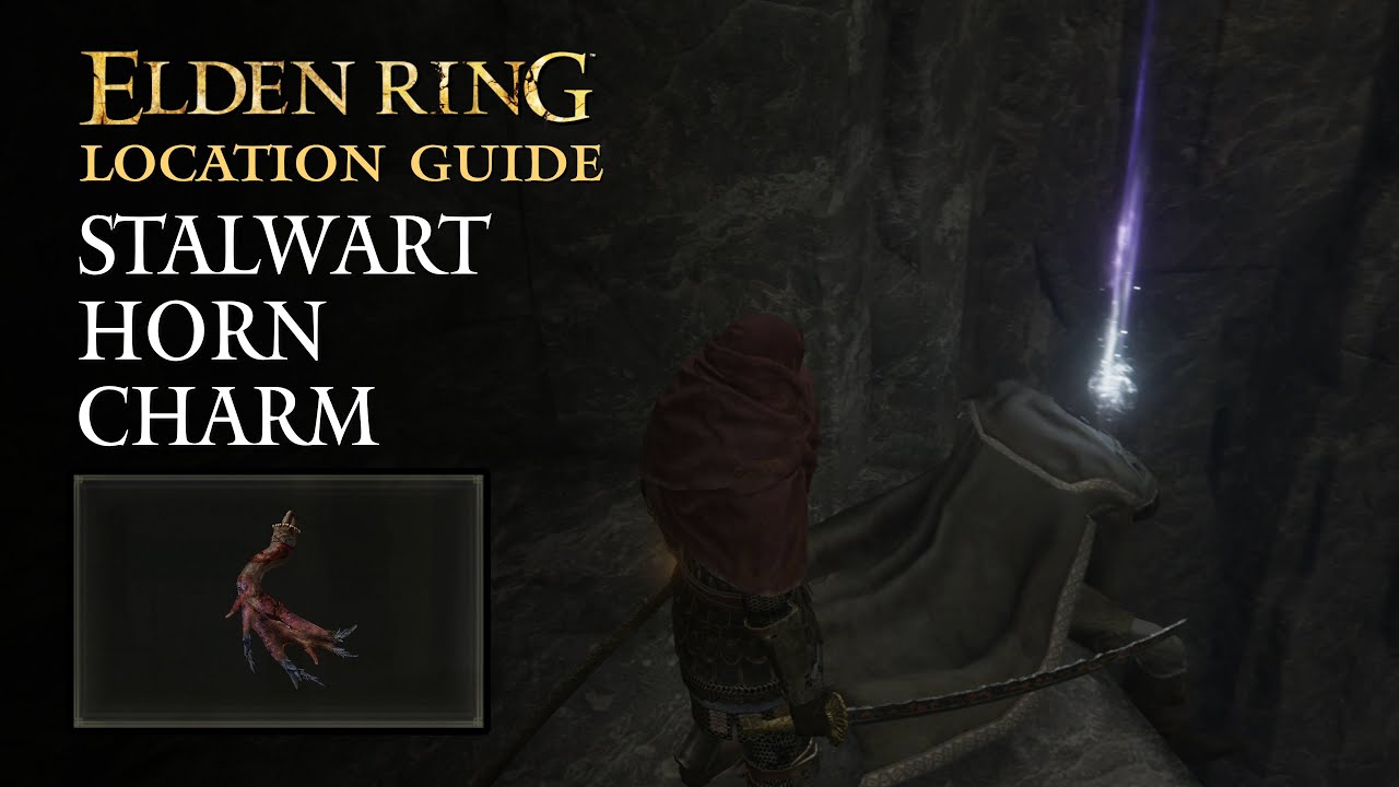Elden Ring Stalwart Horn Charm Location Liurnia of the Lakes YouTube